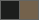 черный / коричневый